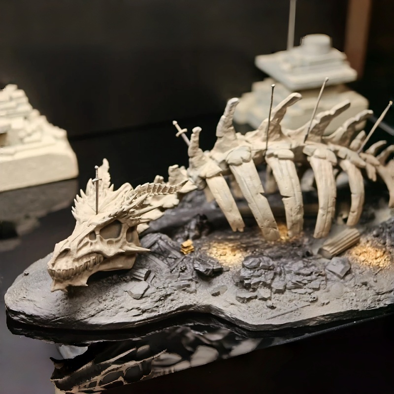 Aquarium Fish Dragon - Fish Tank Ornament Dragon Bone Aquascape