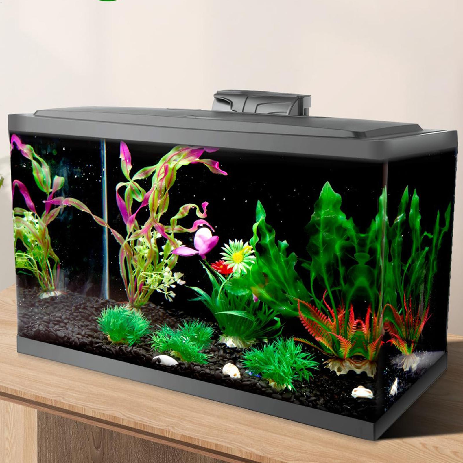 Aquarium Fish Poster - Fish Tank Background Static Cling Black