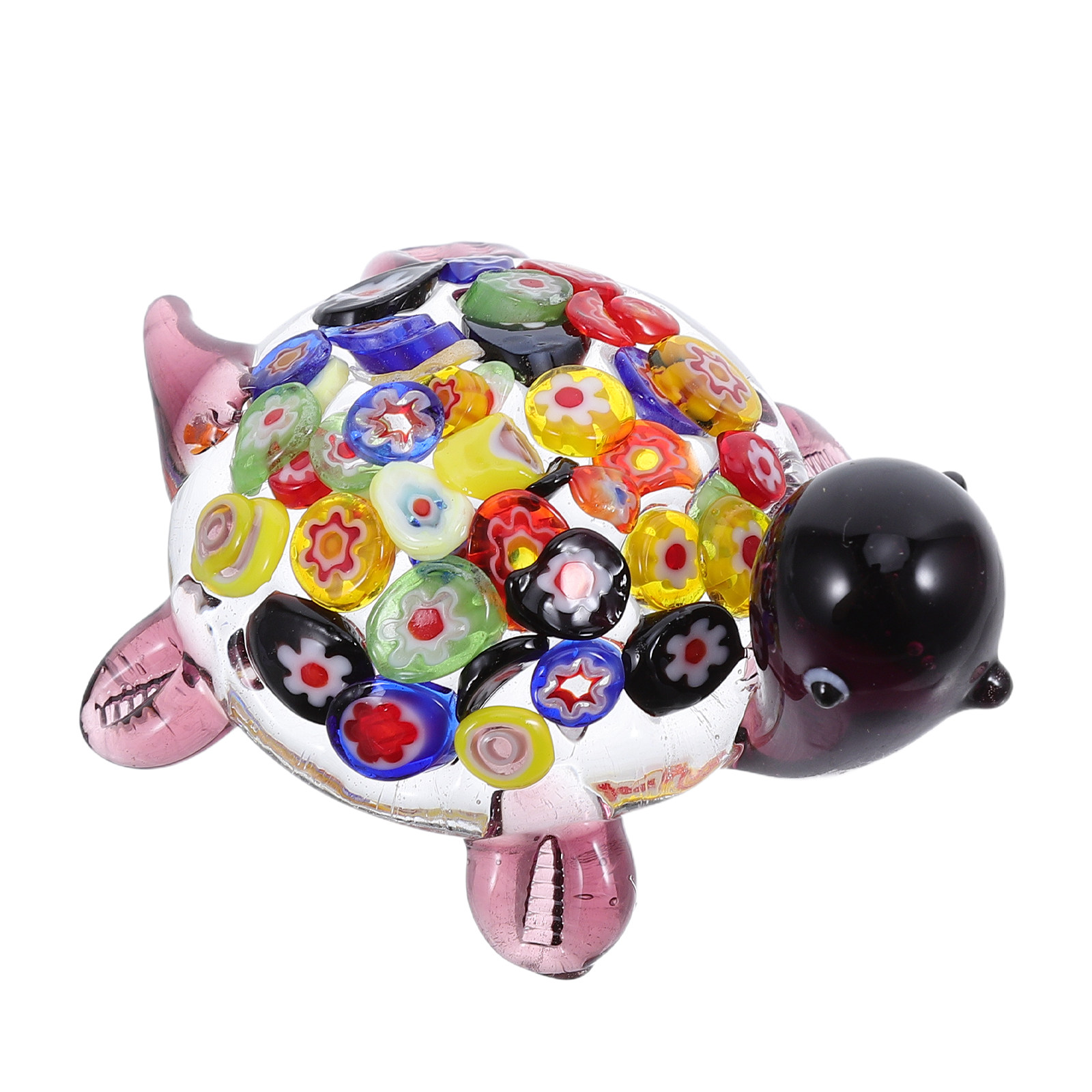 Aquarium Fish Japan - 1Pc Cute Glass Turtle Miniature Figurine