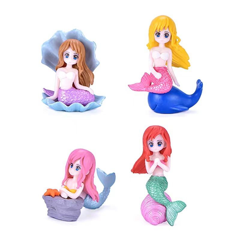Aquarium Fish Beautiful - Beautiful Mermaid Statue Aquarium Decoration Artificial