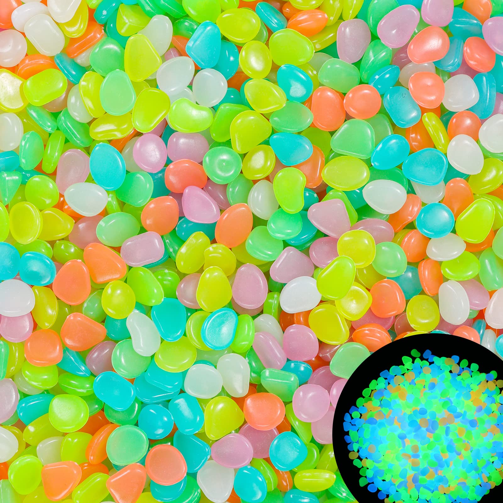 Aquarium Fish Fishing - 100Pcs Glow in the Dark Garden