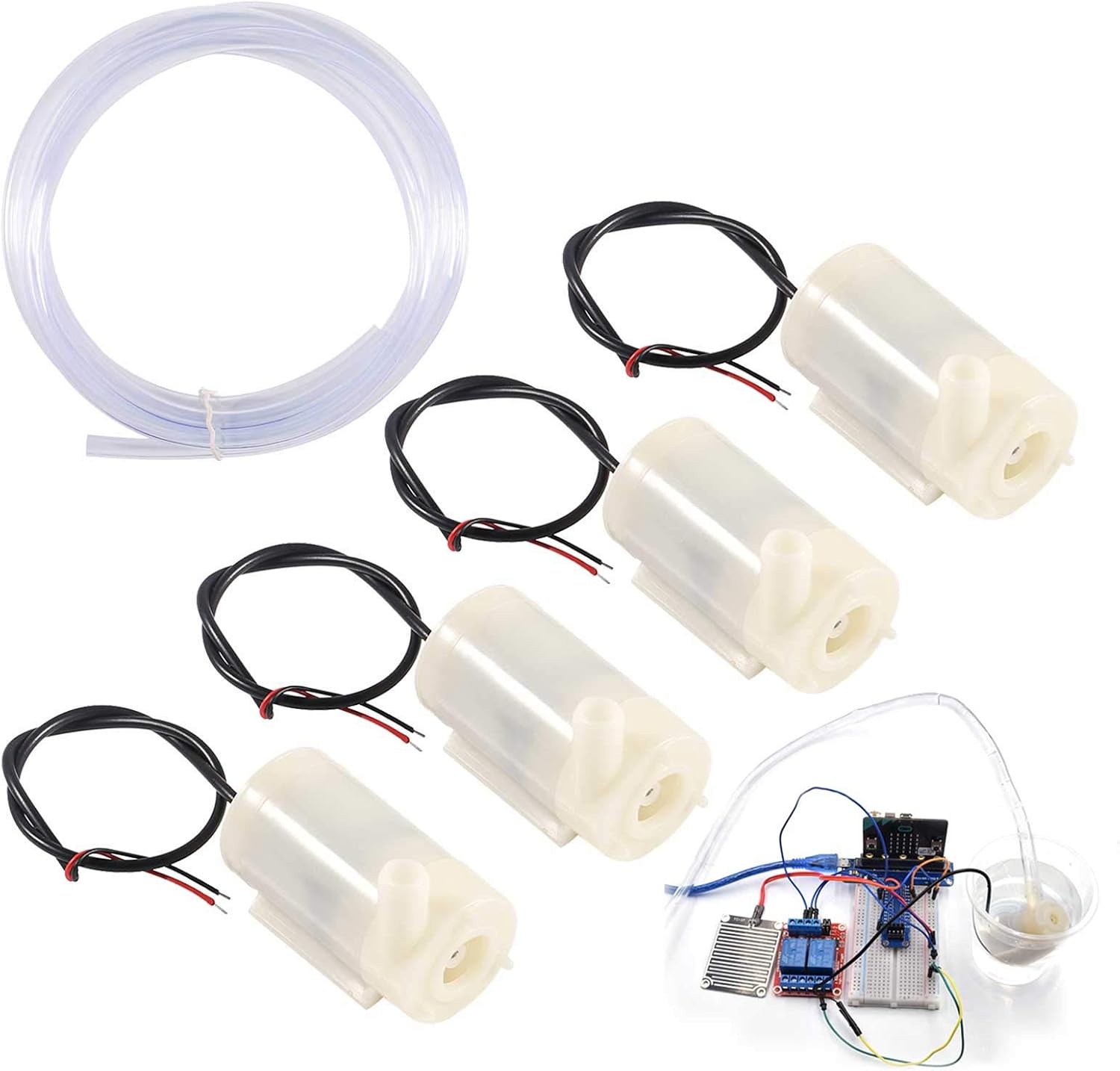 Aquarium Fish Delivery - 4PCS DC 3V 5V Micro Submersible