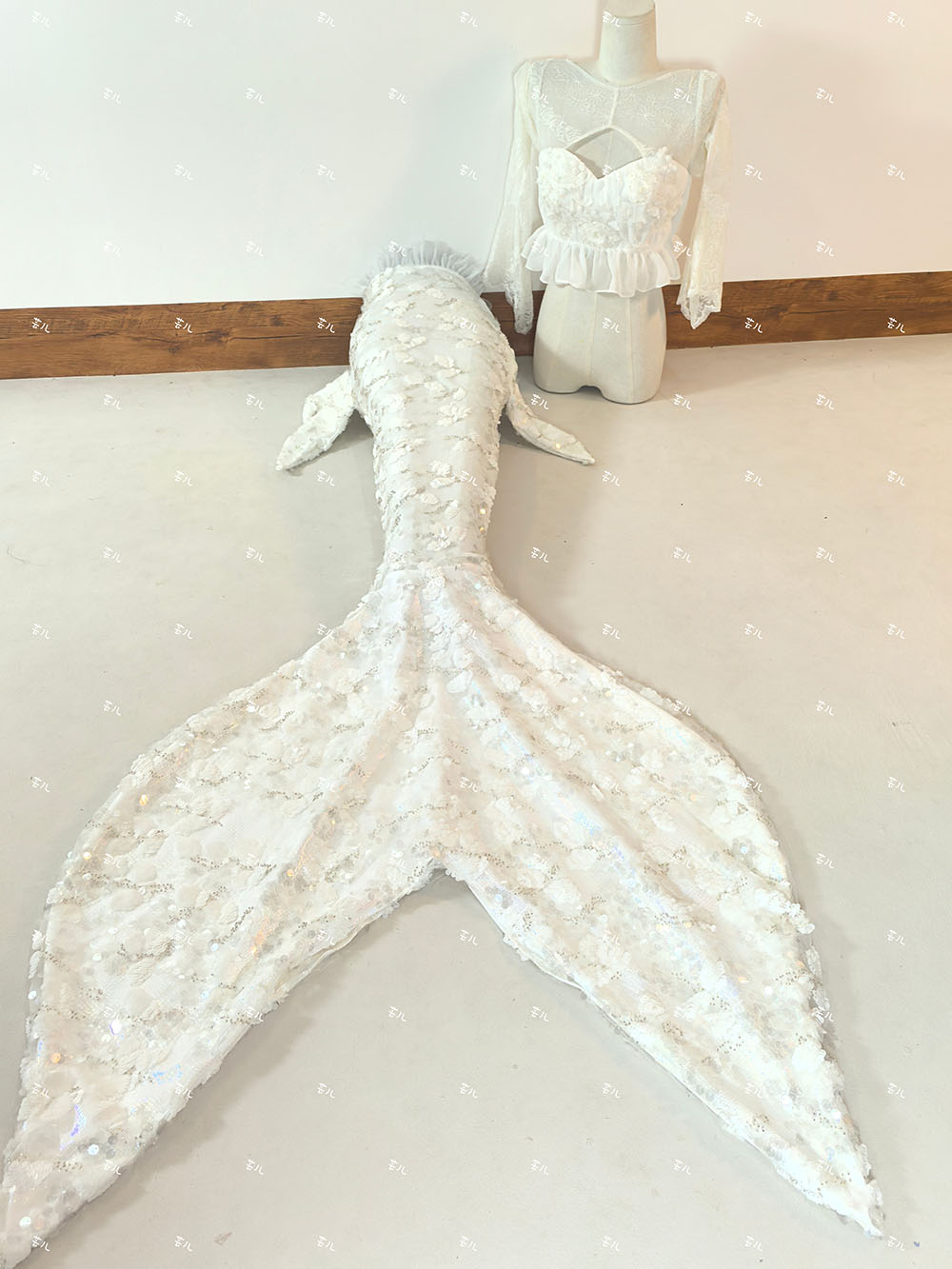 Aquarium Fish Big - New Sequined Mermaid Big Tail Tailored