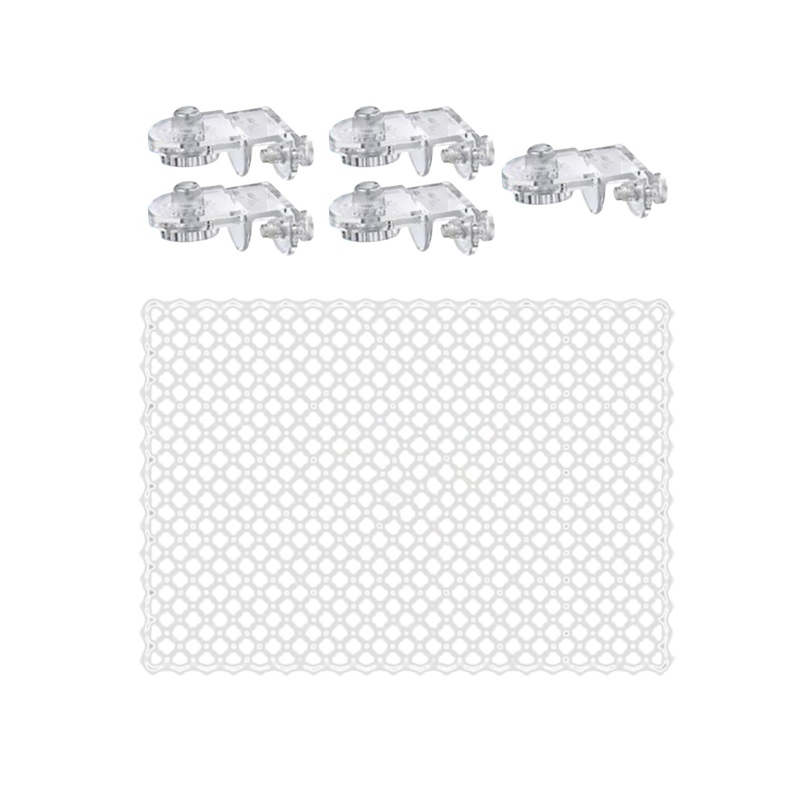 Transparent Mesh Aquarium Scre - огляд і ціна Aquarium Fish Jump Guard