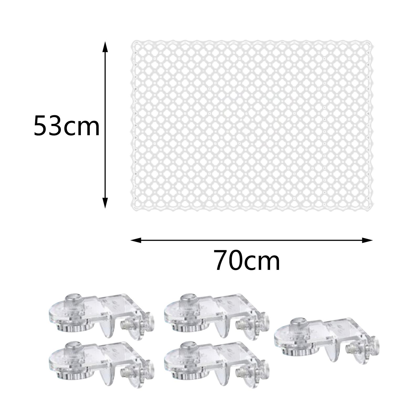Transparent Mesh Aquarium Scre - огляд і ціна Aquarium Fish Jump Guard