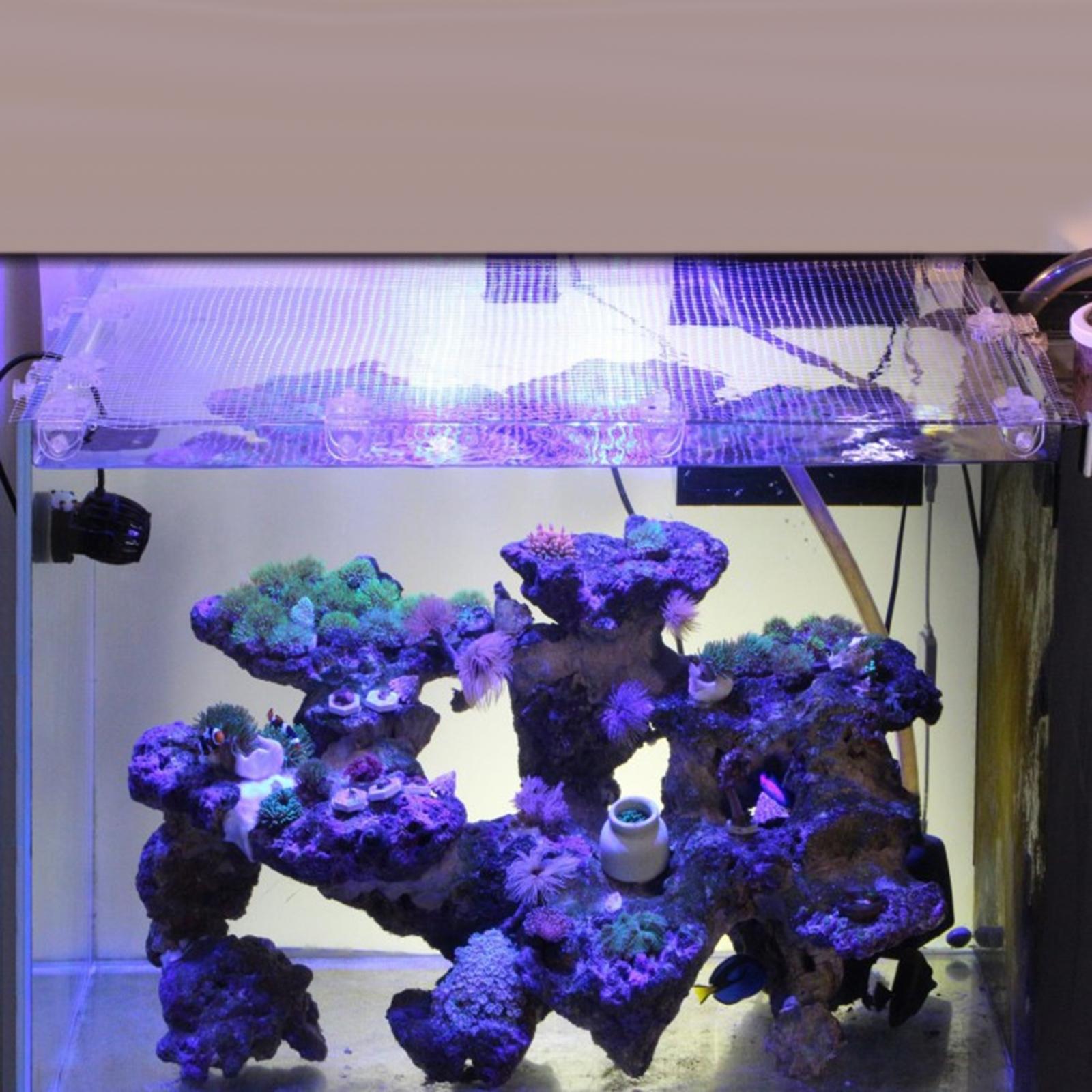 Transparent Mesh Aquarium Scre - огляд і ціна Aquarium Fish Jump Guard