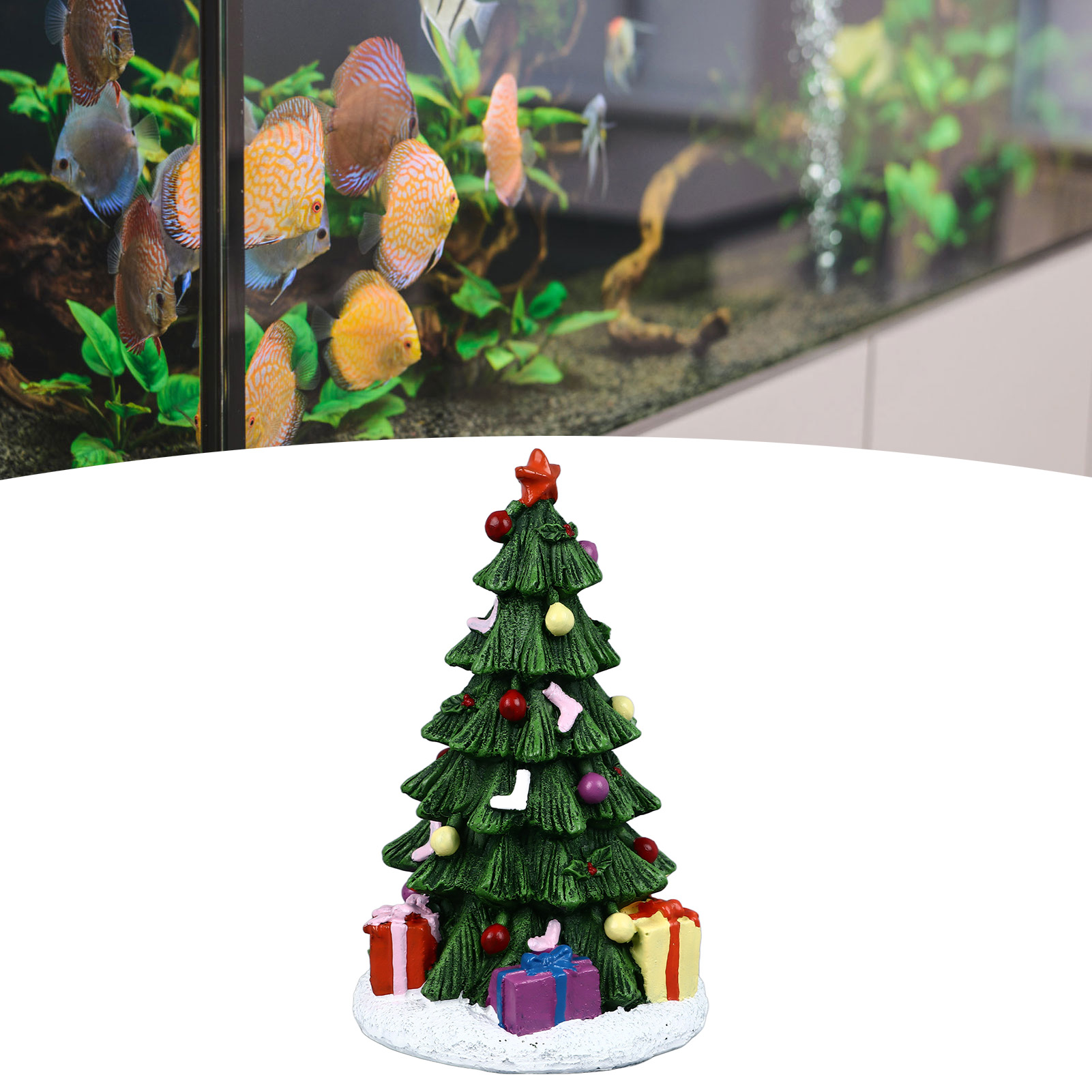 ZK20 Christmas Fish Tank Ornam - огляд і ціна Aquarium Fish Beautiful