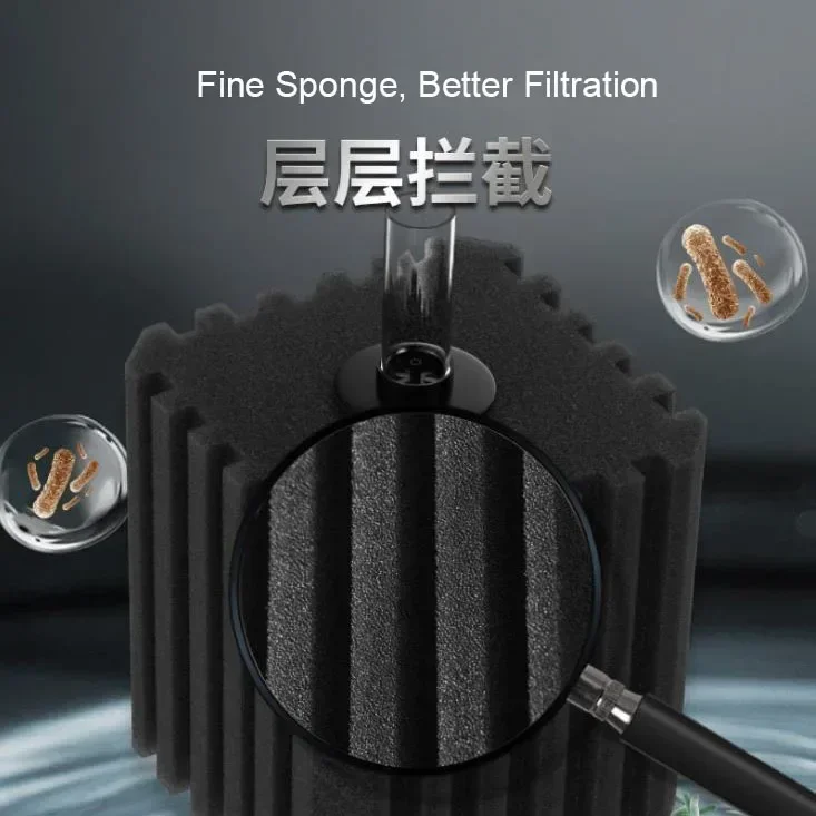 New Big Bio Sponge Filter for  - огляд і ціна Aquarium Fish Big