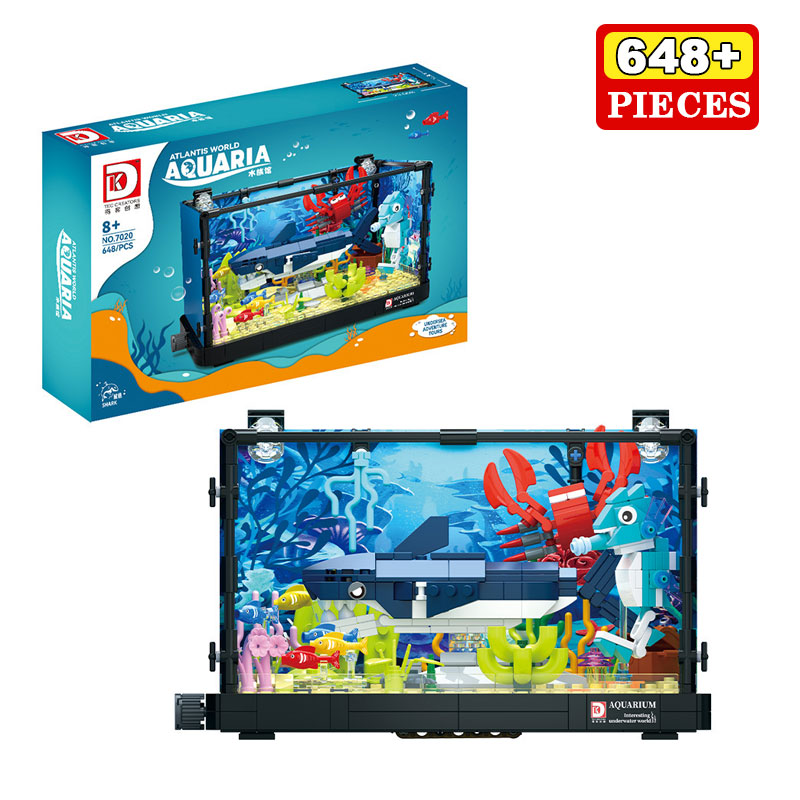 648PCS Shark Ecosystem Tank Bu - огляд і ціна Aquarium Fish Of The World