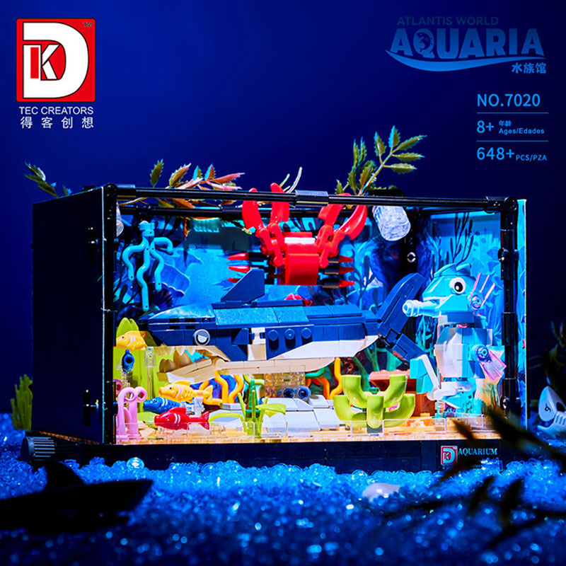 648PCS Shark Ecosystem Tank Bu - огляд і ціна Aquarium Fish Of The World