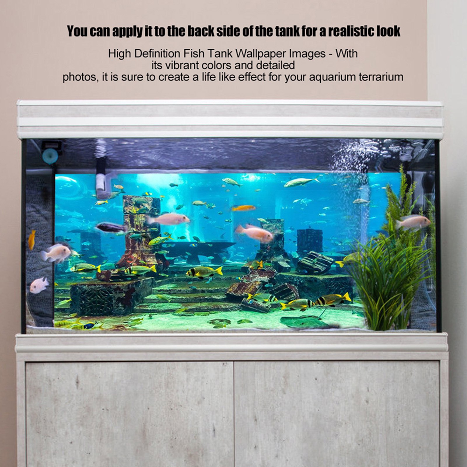 ZK20 Coral Aquarium Background - огляд і ціна Aquarium Fish Poster