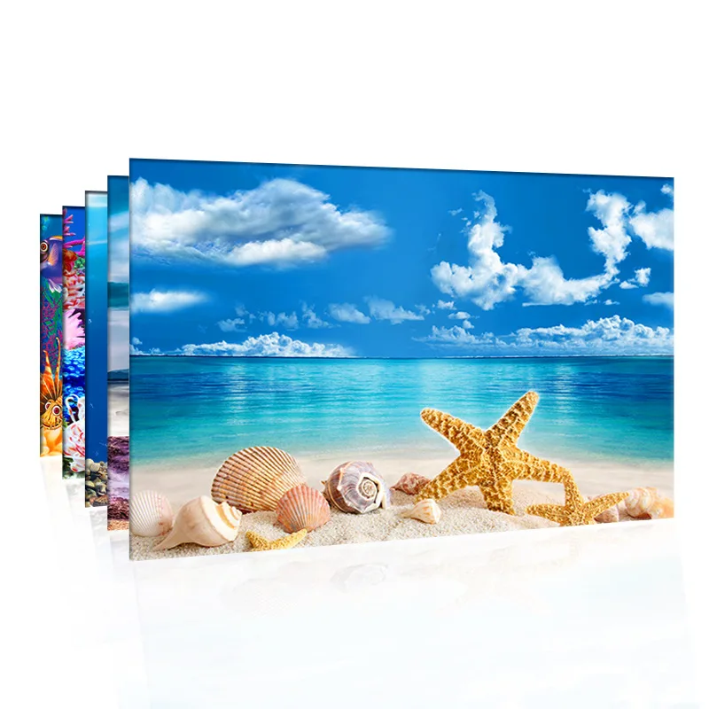 Background for Aquarium 3d  St - огляд і ціна Aquarium Fish Poster