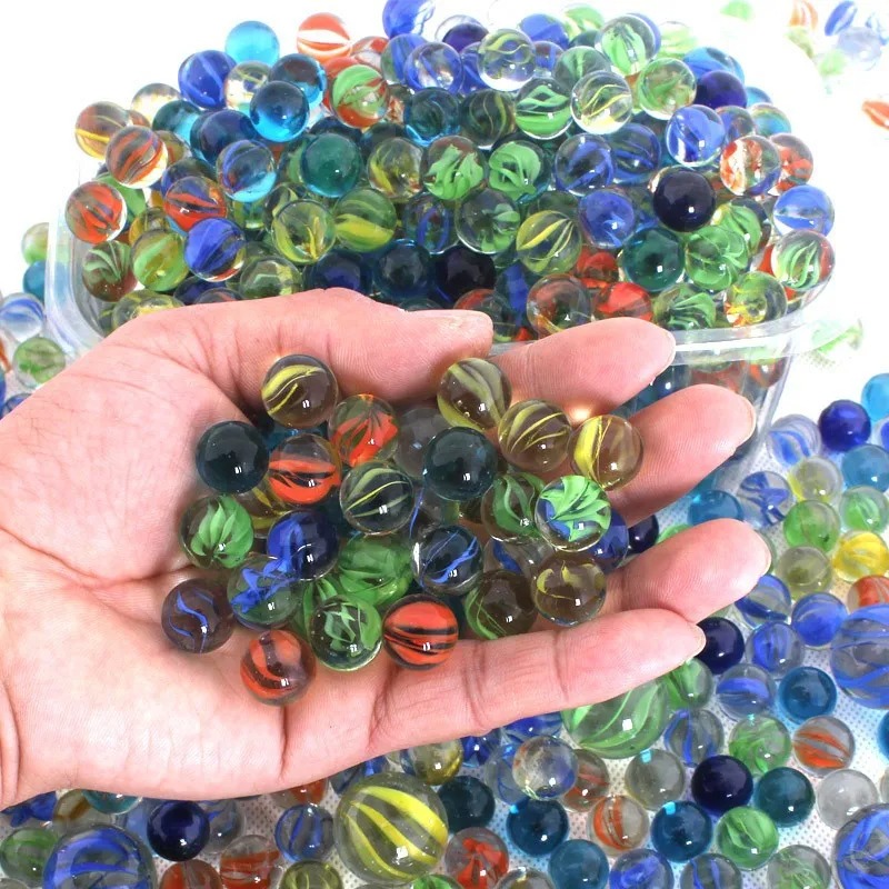 50Pcs 14mm Colorful Glass Marb - огляд і ціна Aquarium Fish Fishing