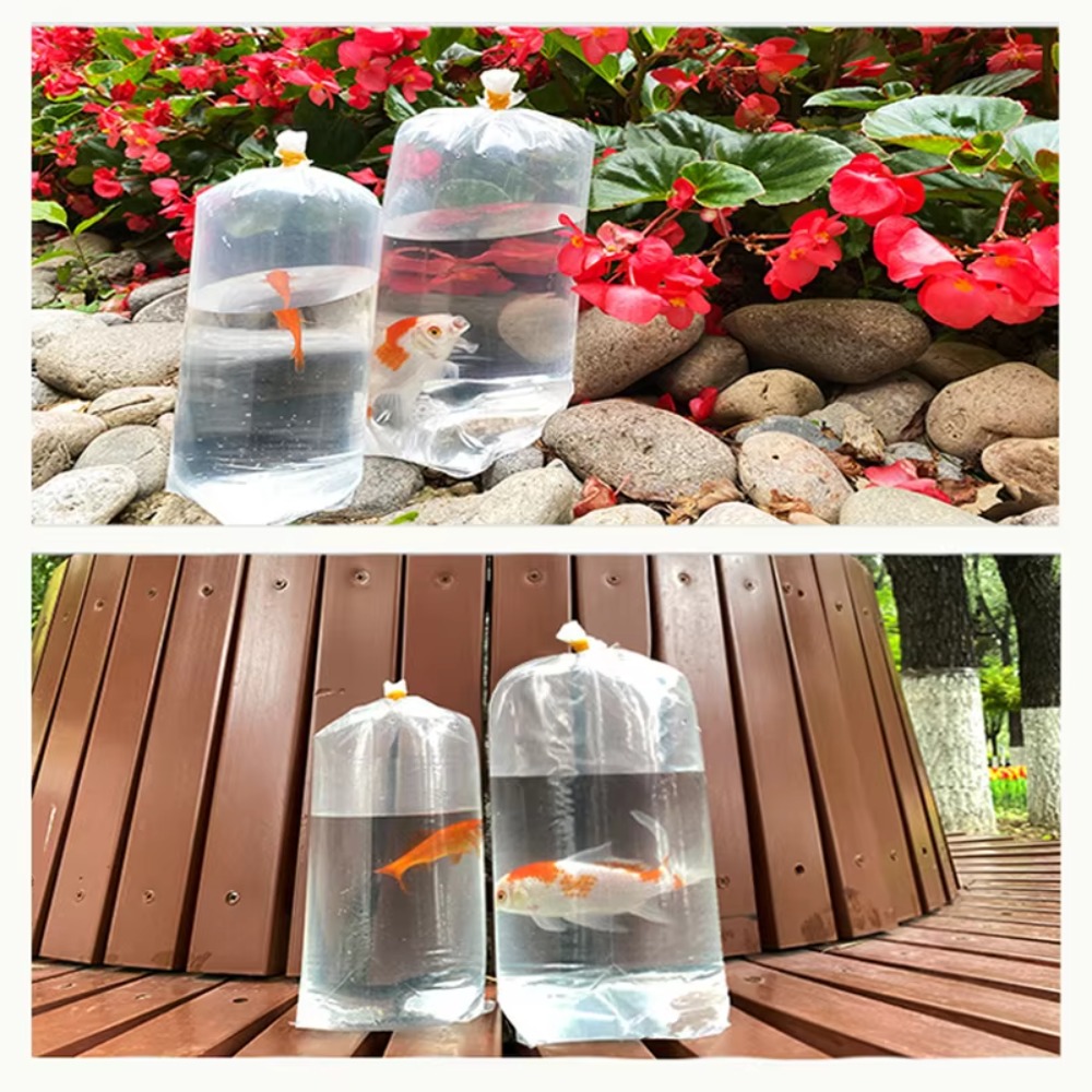 50PCS Aquarium Breathing Bags  - огляд і ціна Aquarium Fish Delivery