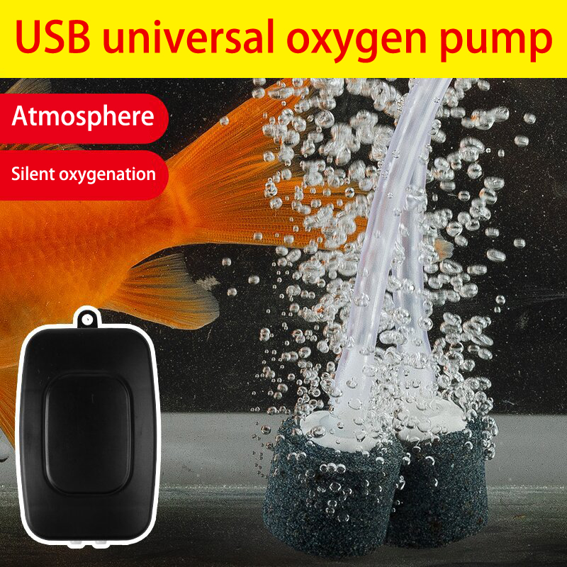 Mini Aquarium Air Pump Kit Oxy - огляд і ціна Aquarium Fish Fishing