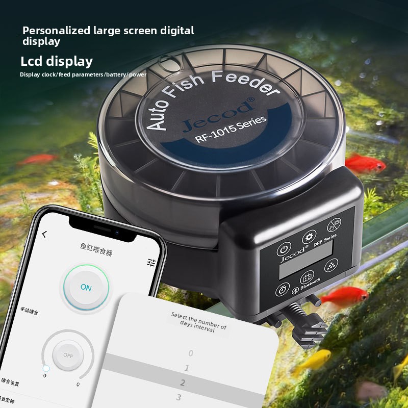 Jebao New Automatic Feeding Fi - огляд і ціна Aquarium Fish Feeder