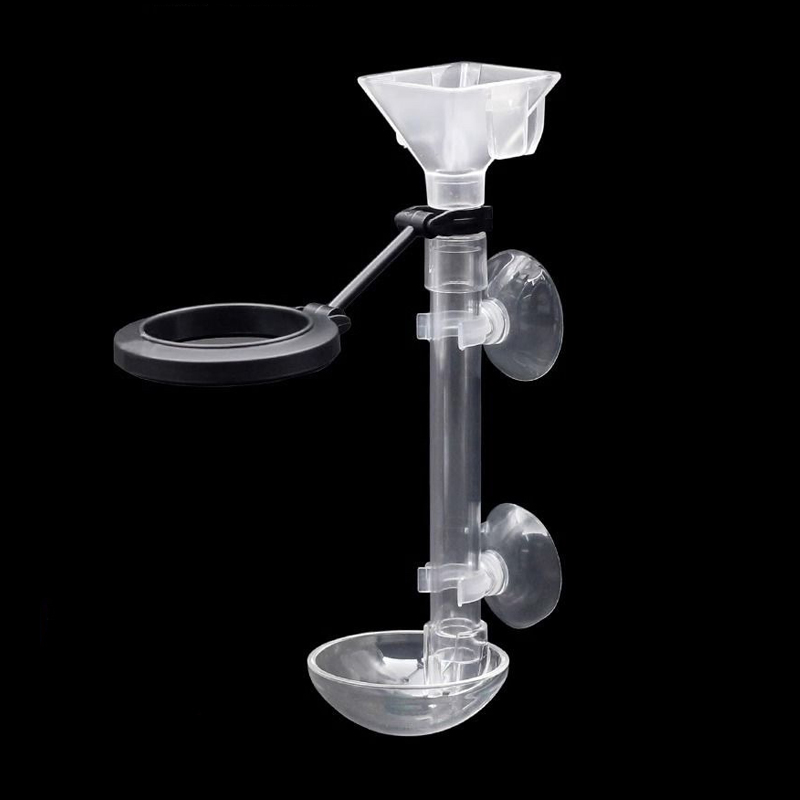 Acrylic Aquarium Fish Feeder T - огляд і ціна Aquarium Fish Feeder