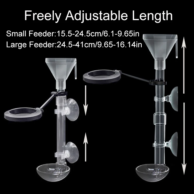 Acrylic Aquarium Fish Feeder T - огляд і ціна Aquarium Fish Feeder