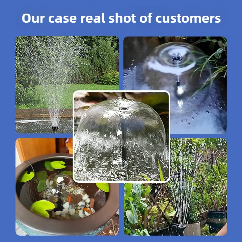 110V 220V Fish pond fountain p - огляд і ціна Aquarium Fish Care