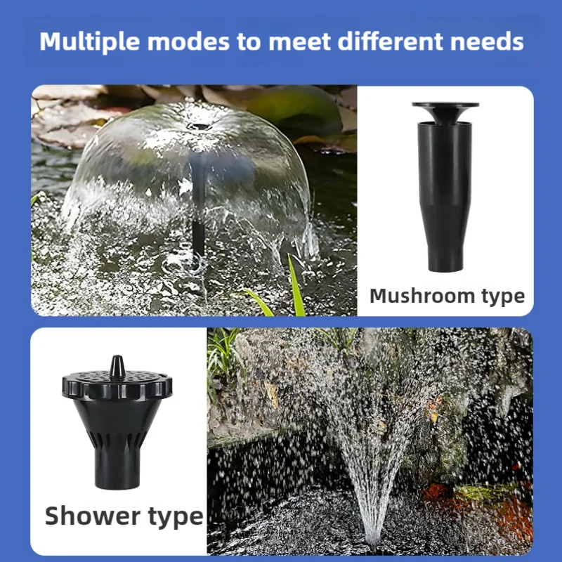 110V 220V Fish pond fountain p - огляд і ціна Aquarium Fish Care
