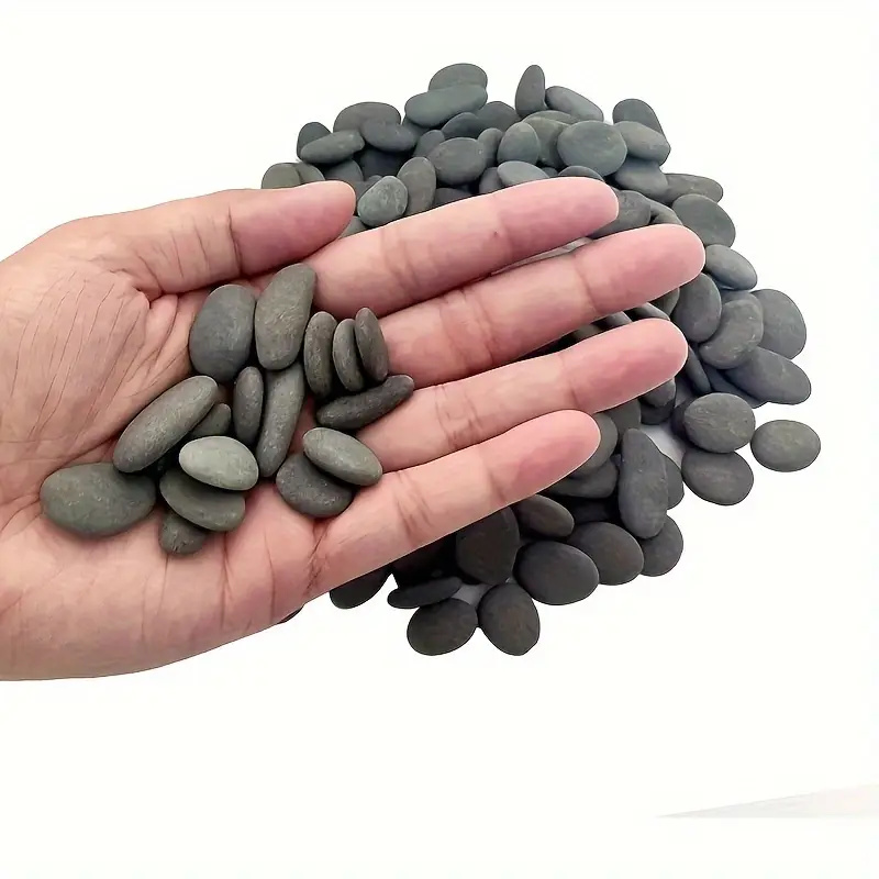 20Pcs Natural River Rocks Smoo - огляд і ціна Aquarium Fish Fishing