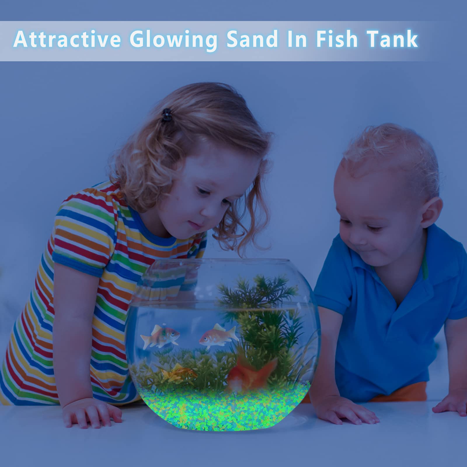 1000Pcs Luminous Sand Glow In  - огляд і ціна Aquarium Fish Fishing