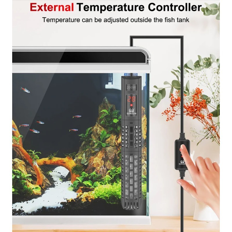 Aquarium Submersible Heater Fi - огляд і ціна Aquarium Heater Submersible