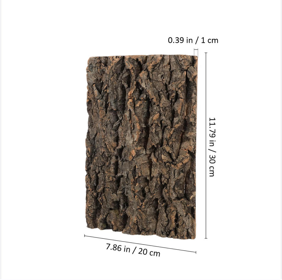 1pc Cork Bark Reptile Climbing - огляд і ціна Aquarium Fish Dragon