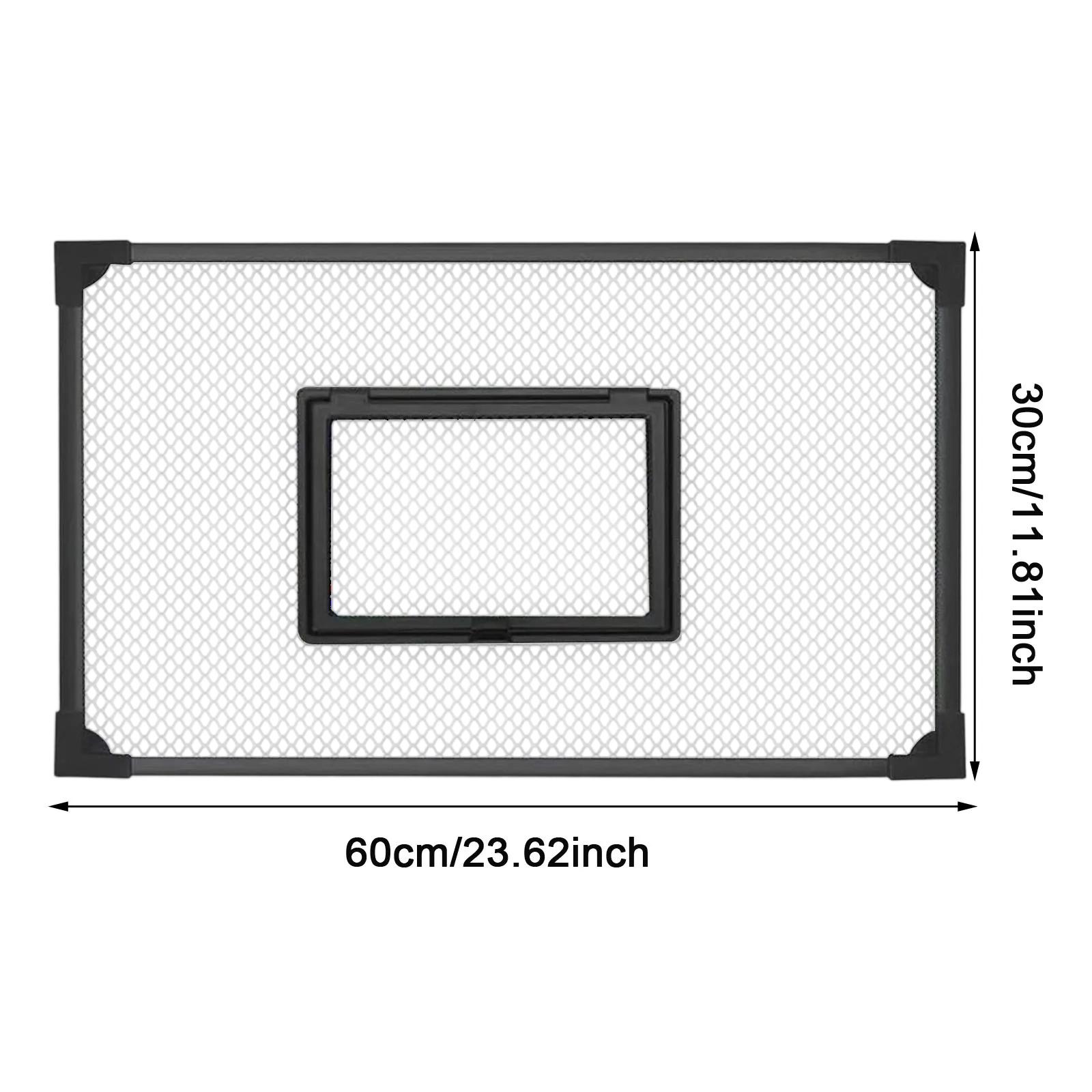 Magnetic Mesh Aquarium Screen  - огляд і ціна Aquarium Fish Jump Guard