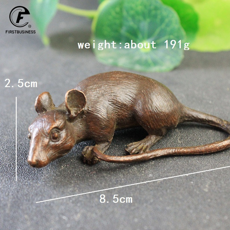 Heavy Brass BIG Rat Mouse Figu - огляд і ціна Aquarium Fish Big