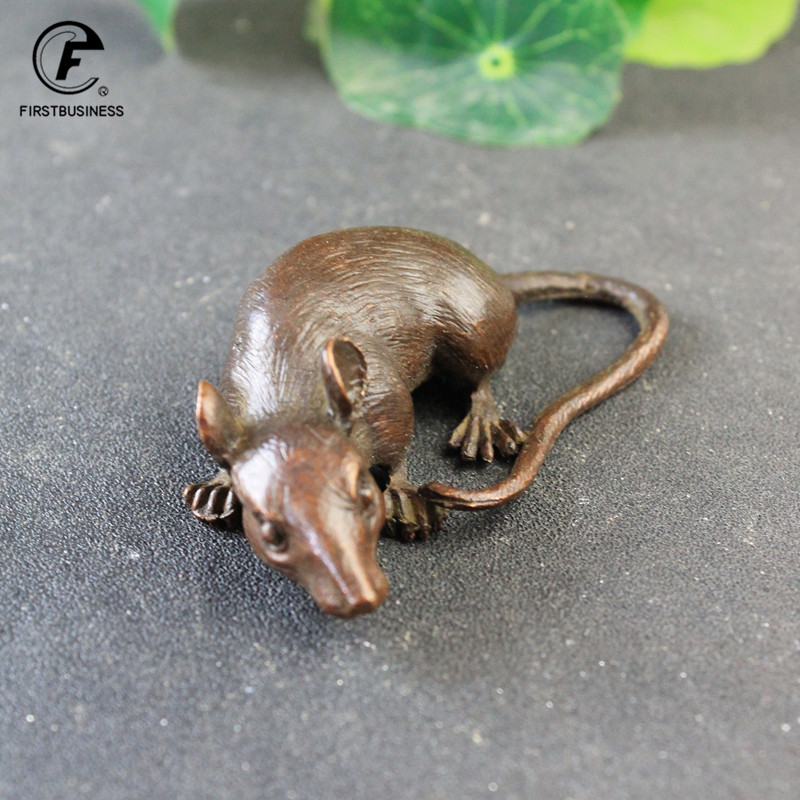 Heavy Brass BIG Rat Mouse Figu - огляд і ціна Aquarium Fish Big