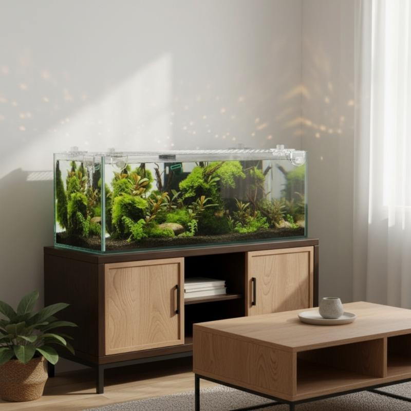 -1Pcs Fish Tank Net Anti Jumpi - огляд і ціна Aquarium Fish Jump Guard