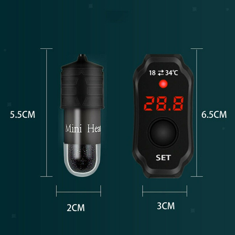 Mini Aquarium Fish Tank Heater - огляд і ціна Aquarium Heater Submersible