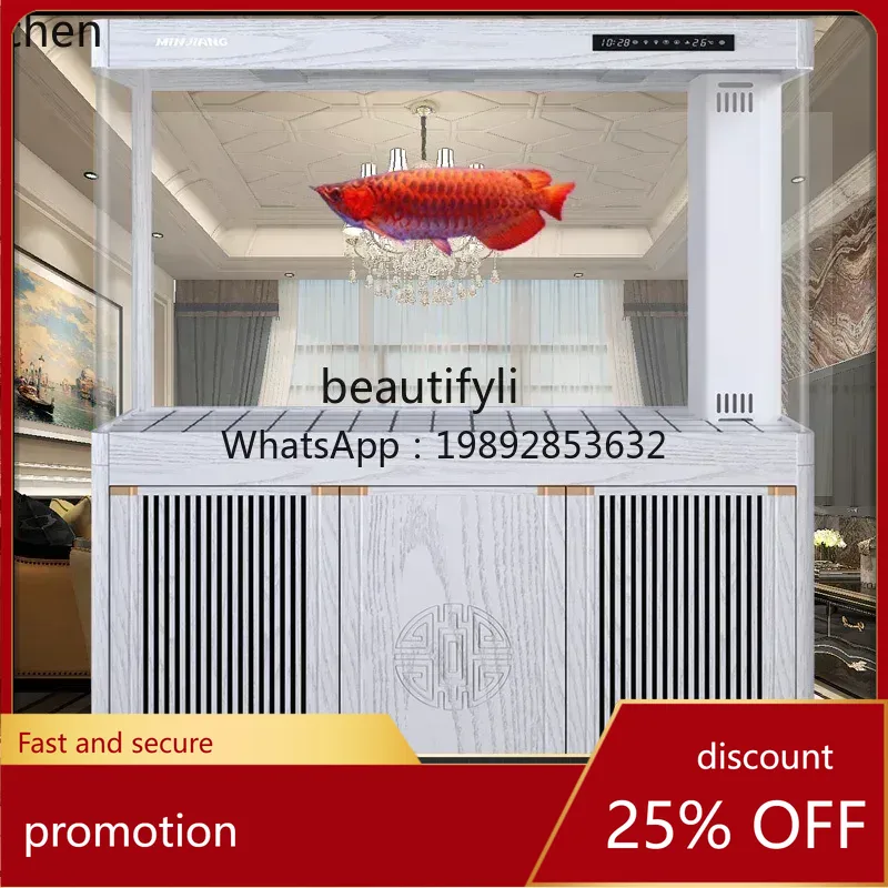 YFY  living room floor-to-ceil - огляд і ціна Aquarium Fish Dragon