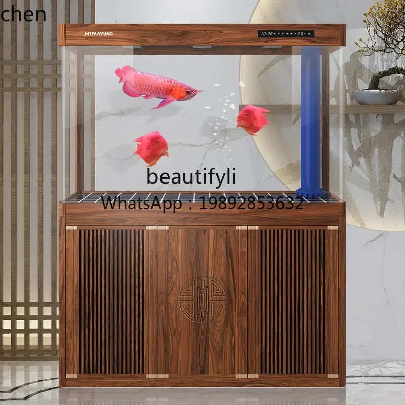 YFY  living room floor-to-ceil - огляд і ціна Aquarium Fish Dragon