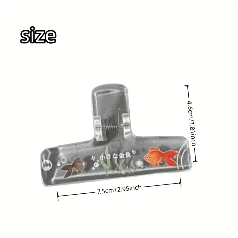 1PC Transparent Acrylic Goldfi - огляд і ціна Aquarium Fish Goldfish