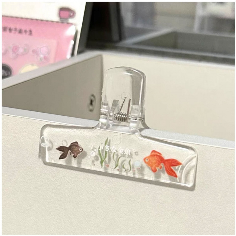 1PC Transparent Acrylic Goldfi - огляд і ціна Aquarium Fish Goldfish