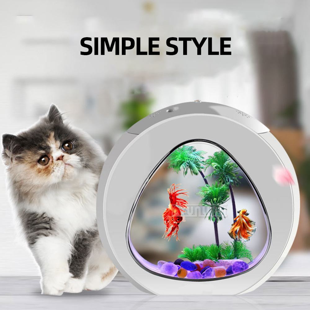 4L/6L/13L Creative Desktop Fis - огляд і ціна Aquarium Fish Goldfish