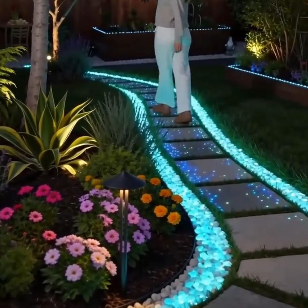 200/1000pcs Luminous Stones Gl - огляд і ціна Aquarium Fish That Glow In The Dark