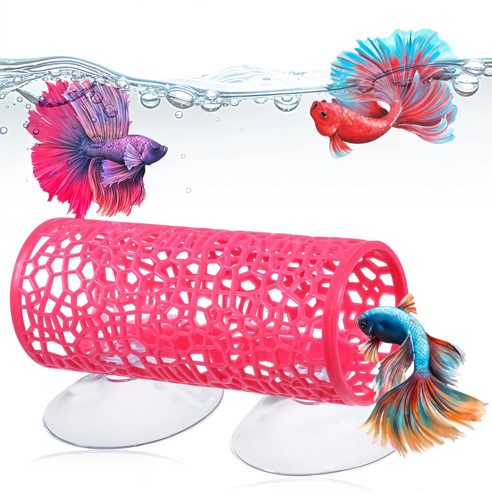 Aquarium Fish Tunnel Toys Bett - огляд і ціна Aquarium Fish Feeder