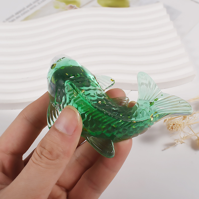 3D Koi Fish Shaped Epoxy Resin - огляд і ціна Aquarium Fish Fishing