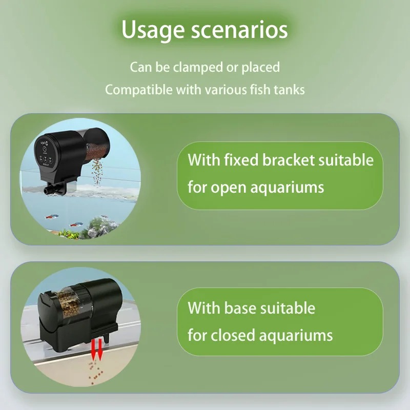 Fish Tank Feeder Intelligent T - огляд і ціна Aquarium Fish Feeder