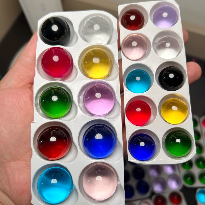 10/20pcs Solid Color Glass Bal - огляд і ціна Aquarium Fish Bowl