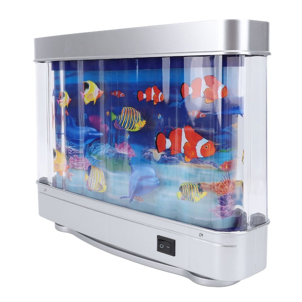 Decorative LED Fake Fish Tank  - огляд і ціна Aquarium Fish Exotic