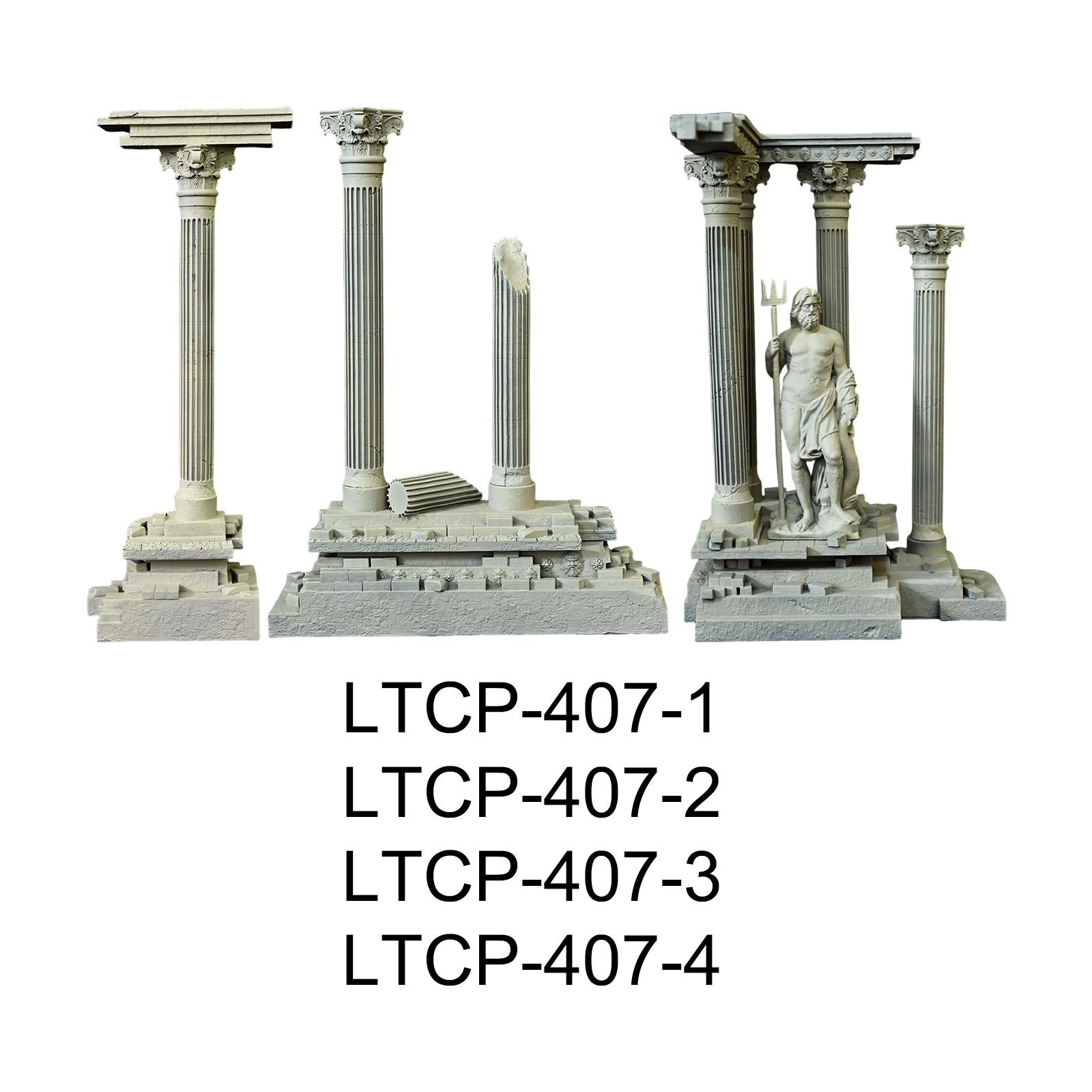 Roman Column Decoration Resin  - огляд і ціна Aquarium Fish Beautiful
