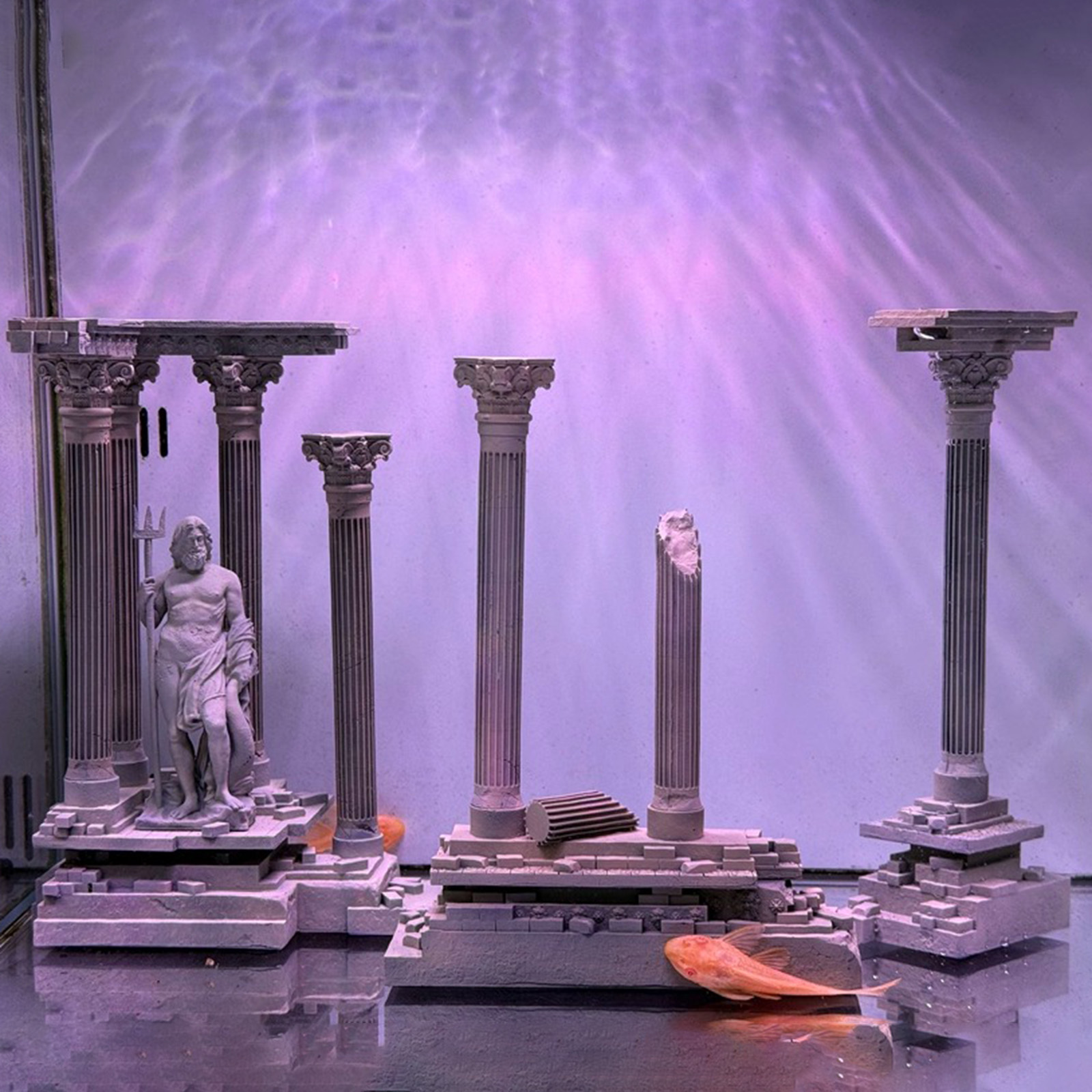 Roman Column Decoration Resin  - огляд і ціна Aquarium Fish Beautiful
