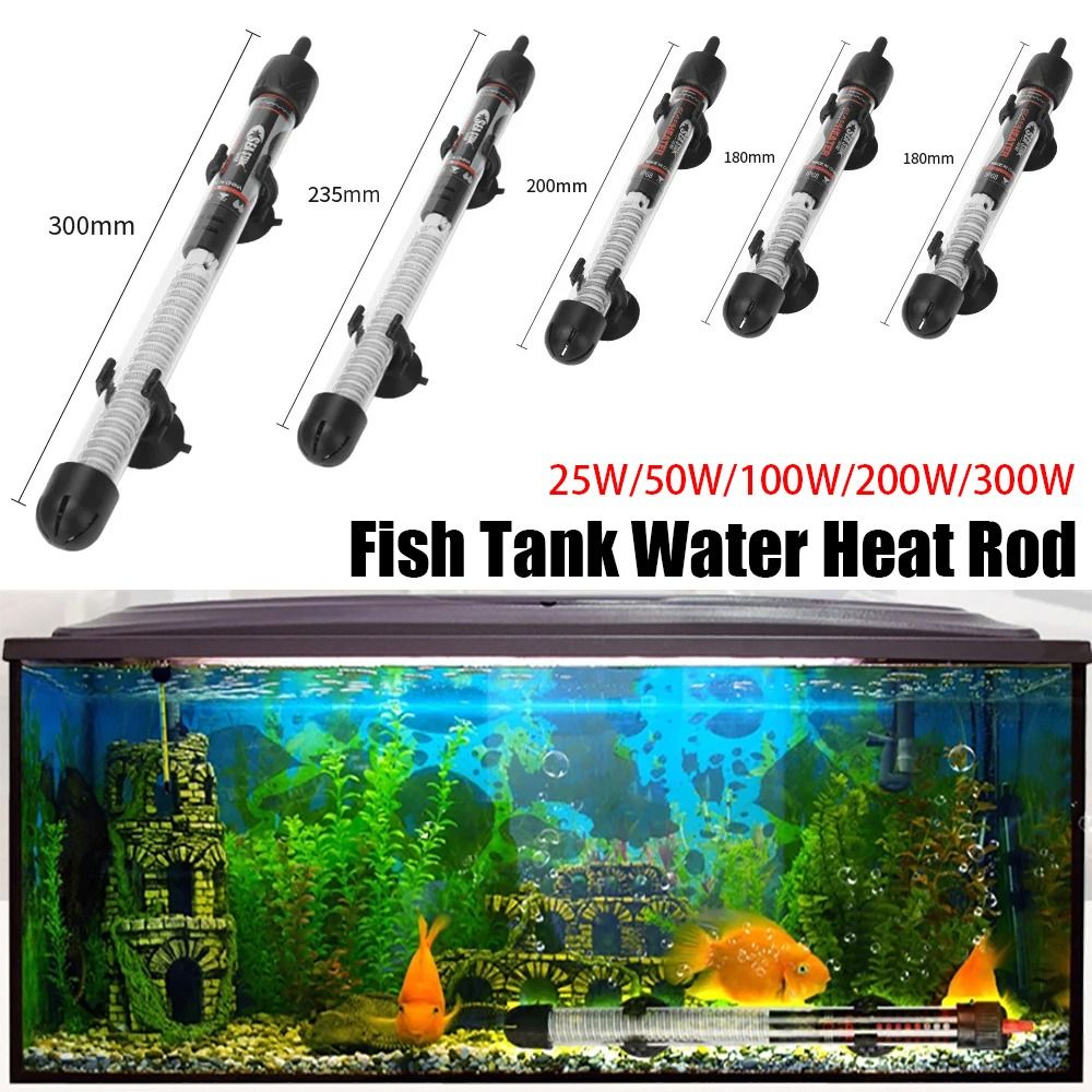 1Pcs 25W/50W/100W/200W/300W Th - огляд і ціна Aquarium Heater Submersible