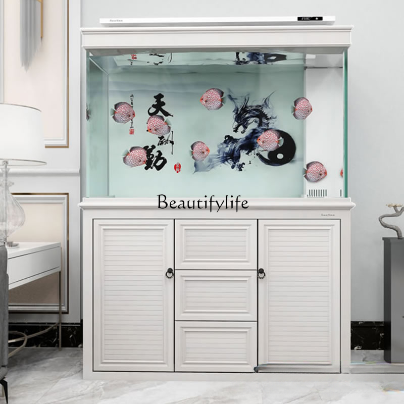 yj9 New Fish Tank Large Living - огляд і ціна Aquarium Fish Dragon