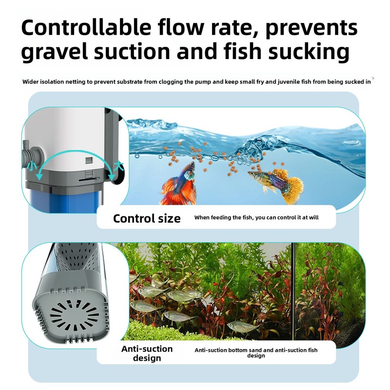 Built-in Aquarium Filter Inter - огляд і ціна Aquarium Fish Goldfish