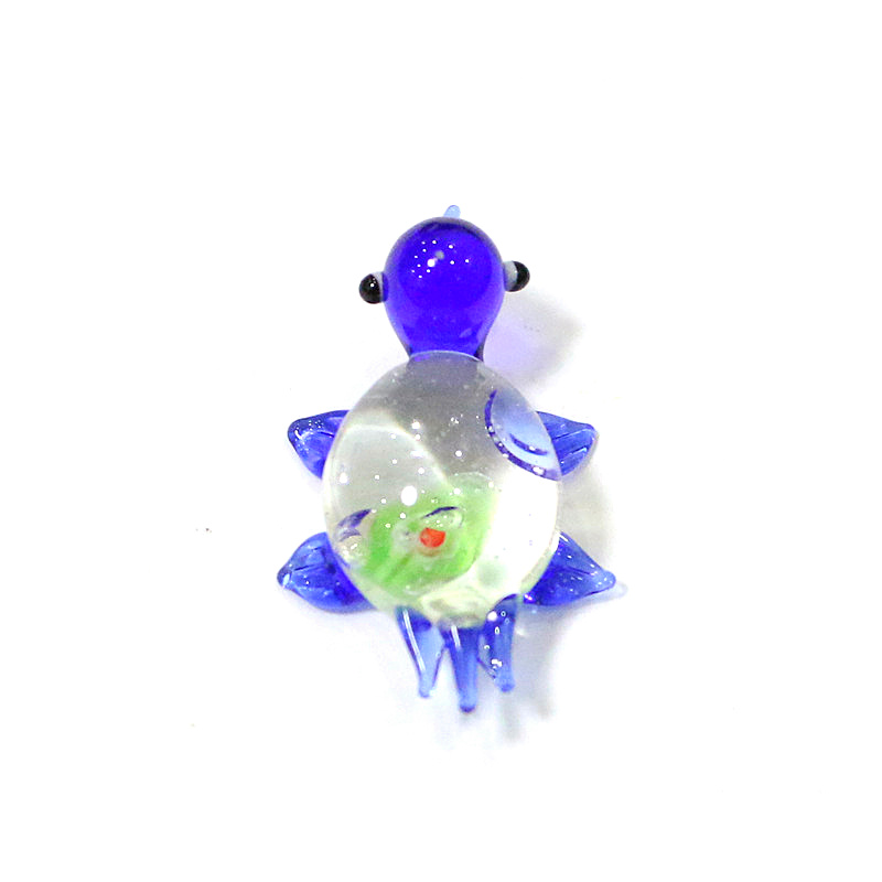 1pc Mini Glass Turtle Figurine - огляд і ціна Aquarium Fish Japan